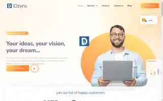 Idzyns.com Screenshot 2024-07-04 22:09:18