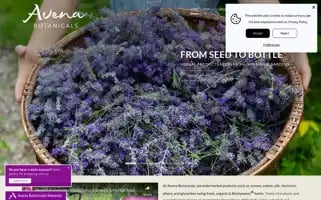 Avenabotanicals.com Screenshot 2024-05-05 19:09:13