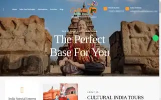Culturalindiatours.com Screenshot 2024-04-25 10:23:47
