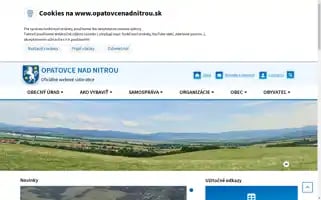 Opatovcenadnitrou.sk Screenshot 2024-07-10 06:07:18