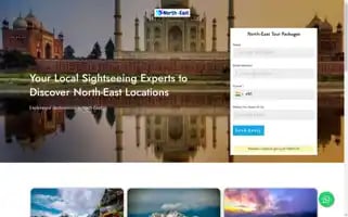 Northeasttourpackage.info Screenshot 2024-04-15 01:08:10