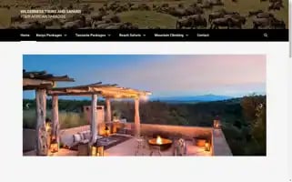 Wildernesstoursandsafaris.com Screenshot 2024-04-26 09:22:42
