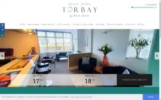 Beachhoteltorbay.co.uk Screenshot 2024-04-17 10:56:52