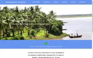 Konaseematourism.com Screenshot 2024-04-16 09:38:37