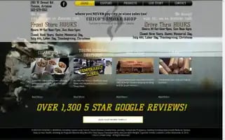 Chicossmokeshop.com Screenshot 2024-05-15 17:21:31