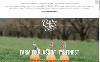 Goldenrowcider.com Screenshot 2024-07-06 14:25:27