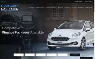 Stourvalleycarsales.co.uk Screenshot 2024-04-16 15:29:29