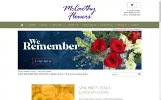 Mccarthyflowers.com Screenshot 2024-05-16 07:19:56