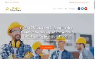 Floridasealcoatstriping.com Screenshot 2024-04-16 22:47:29