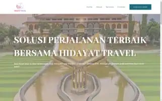 Hidayattravel.site Screenshot 2024-04-26 13:08:55