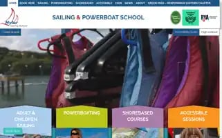 Mylorsailingschool.co.uk Screenshot 2024-07-02 10:15:17