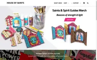 Houseofsaintsmerch.com Screenshot 2024-05-28 16:43:24