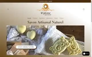 Savonnerie-epione.fr Screenshot 2024-05-03 14:16:08