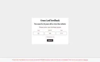 Grassleafseedbank.com Screenshot 2024-05-26 16:57:54