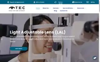 Teceyecare.com Screenshot 2024-06-26 20:42:49