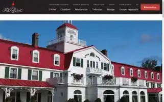 Hoteltadoussac.com Screenshot 2024-06-18 02:04:28