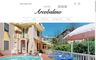 Arcobalenohotel.net Screenshot 2024-04-17 17:51:20