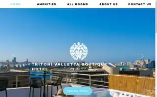Tritoniboutiquehotel.com Screenshot 2024-04-15 07:18:06
