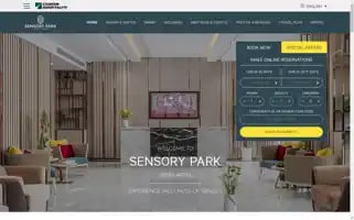 Sensoryparkhotel.com Screenshot 2024-04-23 22:32:18