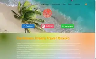 Caribbeandreamtravelmexico.com Screenshot 2024-04-22 17:17:11