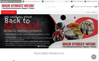 Highstreetmusic.com.au Screenshot 2024-06-28 03:32:17