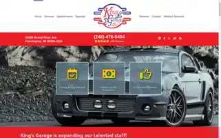 Kingsgarageautorepair.com Screenshot 2024-05-12 14:58:41