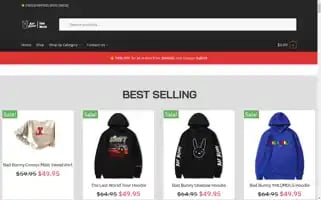 Badbunnymerchandise.shop Screenshot 2024-05-20 01:22:11