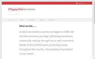 Jubilationfoundation.org Screenshot 2024-07-02 20:13:25