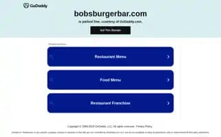 Bobsburgerbar.com Screenshot 2024-07-04 19:18:41