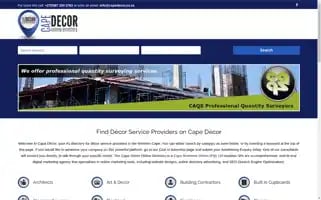 Capedecor.co.za Screenshot 2024-07-06 23:26:35