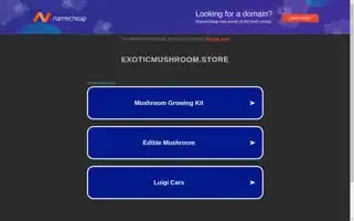 Exoticmushroom.store Screenshot 2024-05-24 14:31:49