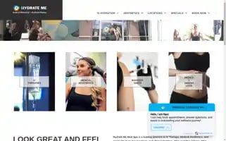 Hydratememedspa.com Screenshot 2024-06-19 06:57:46