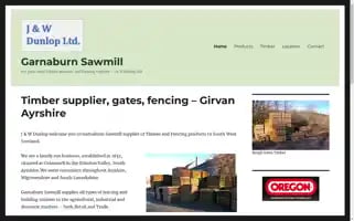 Garnaburnsawmill.co.uk Screenshot 2024-07-06 15:42:05