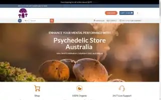 Psychedelicstoreaustralia.net Screenshot 2024-05-27 11:54:10