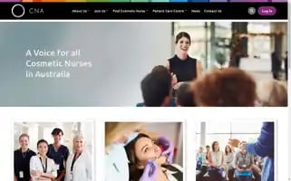 Cosmeticnursesassociation.org.au Screenshot 2024-06-27 21:42:08