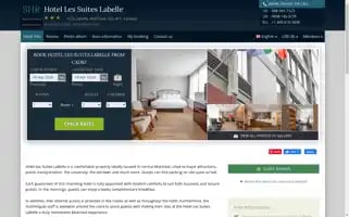 Lessuiteslabellehotelmontreal.com Screenshot 2024-04-15 07:46:14