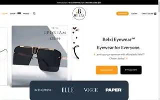 Belxieyewear.com Screenshot 2024-05-20 09:53:54