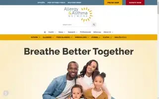 Allergyasthmanetwork.org Screenshot 2024-06-29 20:57:29