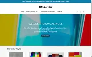 Cmsacrylics.com Screenshot 2024-05-04 03:38:48