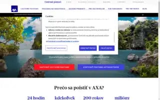 Axa-assistance.sk Screenshot 2024-07-10 09:24:18