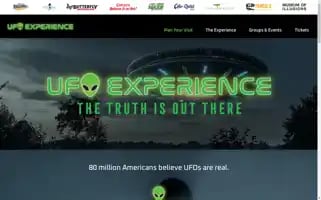 Theufoexperience.com Screenshot 2024-06-12 23:09:06