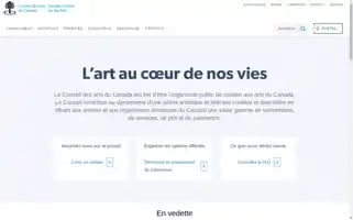 Conseildesarts.ca Screenshot 2024-06-30 22:50:49