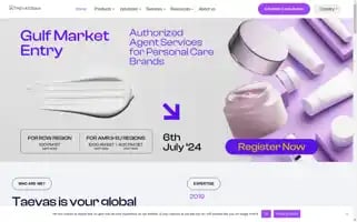 Taevasglobal.com Screenshot 2024-07-03 11:53:14