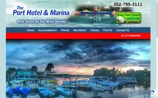 Porthotelandmarina.com Screenshot 2024-04-19 13:19:30
