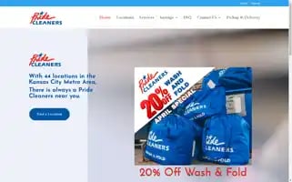 Pridecleaners.com Screenshot 2024-05-13 12:07:35