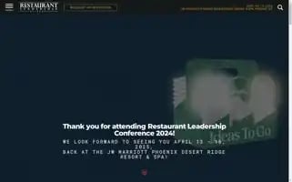 Restaurantleadership.com Screenshot 2024-07-01 08:57:05