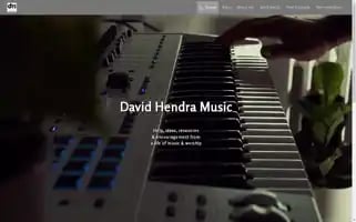 Davidhendramusic.com Screenshot 2024-06-30 16:16:45
