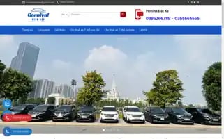 Thuexecarnivalmienbac.com Screenshot 2024-05-27 10:44:59