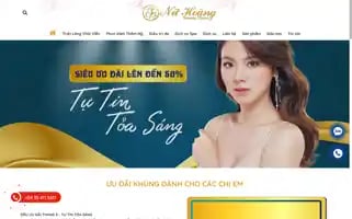 Nuhoangspa.com Screenshot 2024-06-19 06:54:19