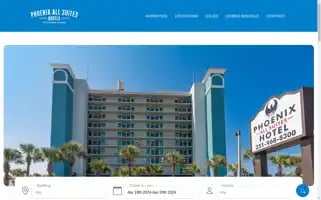 Phoenixallsuiteshotel.com Screenshot 2024-04-19 09:39:00
